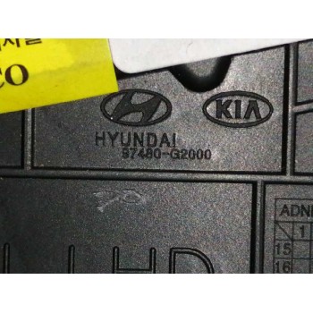 Recambio de rejilla aireadora para hyundai ioniq tecno hybrid referencia OEM IAM 97480G2000 LADO IZQUIERDO 