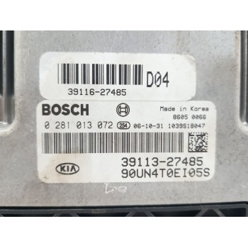 Recambio de centralita motor uce para kia carens iii monospace (un) 2.0 crdi 140 referencia OEM IAM 3911327485 3911627485 028101