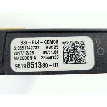 Recambio de caja reles / fusibles para citroën c4 spacetourer (3d_) 1.6 bluehdi 120 referencia OEM IAM 981985138001  