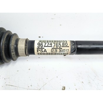 Recambio de transmision delantera izquierda para citroën c4 cactus 1.2 vti 82 referencia OEM IAM 9677476580  