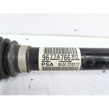 Recambio de transmision delantera derecha para citroën c4 cactus 1.2 vti 82 referencia OEM IAM 9677476680  