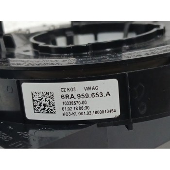 Recambio de anillo airbag para seat ibiza v (kj1, kjg) 1.6 tdi referencia OEM IAM 6RA959653A  