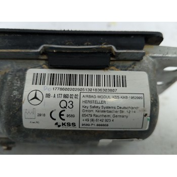 Recambio de airbag delantero izquierdo para mercedes-benz clase a sedán (v177) a 180 d (177.103) referencia OEM IAM A1778600202 