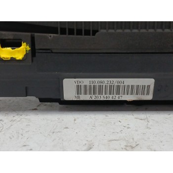 Recambio de cuadro instrumentos para mercedes-benz clase c coupé (cl203) c 220 cdi (203.708) referencia OEM IAM A2035404247 1100