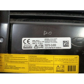 Recambio de airbag delantero izquierdo para hyundai santa fé iii (dm, dma) 2.2 crdi 4wd referencia OEM IAM 569702W000 DE RODILLA