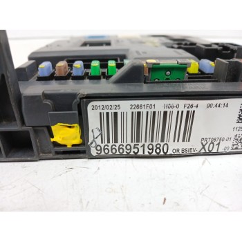 Recambio de caja reles / fusibles para peugeot 207/207+ (wa_, wc_) 1.4 hdi referencia OEM IAM 9666951980  