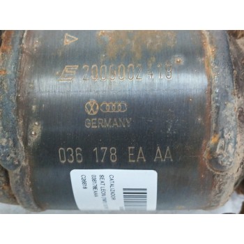 Recambio de catalizador para seat leon (1m1) 1.6 16v referencia OEM IAM 036178EAAA  