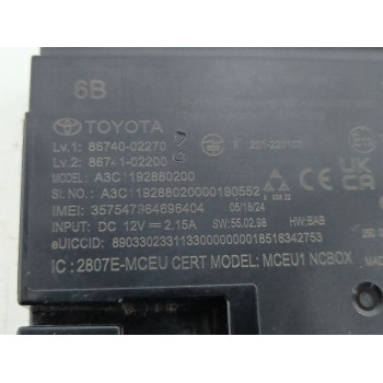 Recambio de modulo electronico para toyota c-hr (_x2_, _h2_), hybrid (zyx20) referencia OEM IAM 8674002270 A3C1192880200 8674102