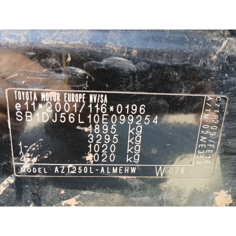 TOYOTA AVENSIS (_T25_) 2007