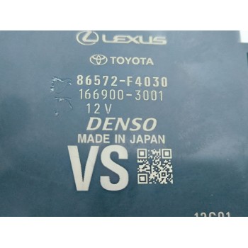 Recambio de modulo electronico para toyota c-hr (_x2_, _h2_), hybrid (zyx20) referencia OEM IAM 86572F4030 1669003001 