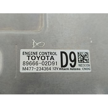Recambio de centralita motor uce para toyota c-hr (_x2_, _h2_), hybrid (zyx20) referencia OEM IAM 8966602D91 M477234364 