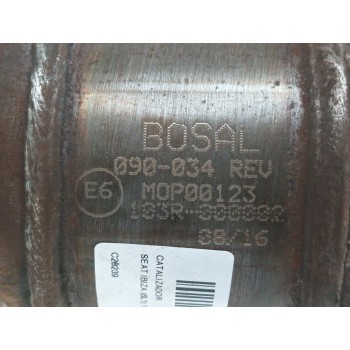 Recambio de catalizador para seat ibiza (6l1) 1.4 16v referencia OEM IAM   