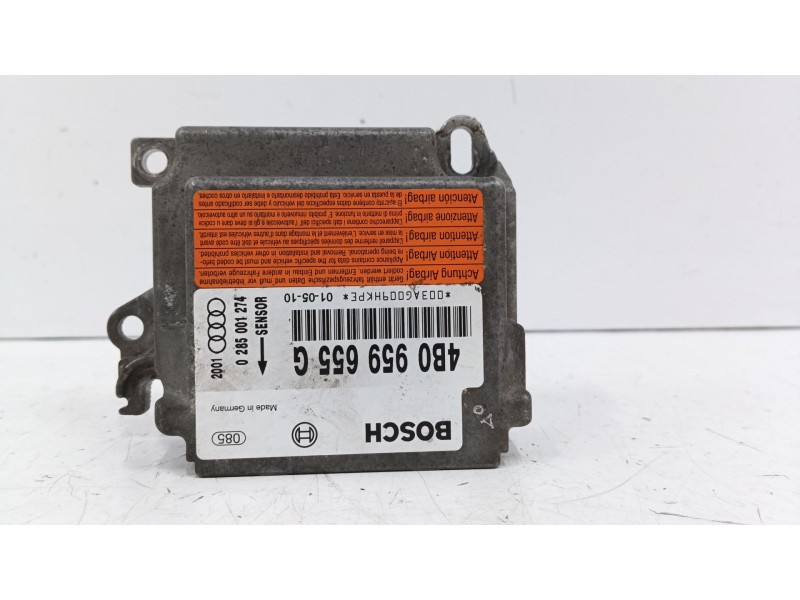 Recambio de centralita airbag para audi a6 c5 (4b2, 4b4) 2.5 tdi referencia OEM IAM 4B0959655G  0285001274