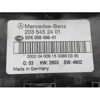 Recambio de caja reles / fusibles para mercedes-benz clase c coupé (cl203) c 180 kompressor (203.746) referencia OEM IAM 2035452