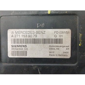 Recambio de centralita motor uce para mercedes-benz clase c coupé (cl203) c 180 kompressor (203.746) referencia OEM IAM A2711539