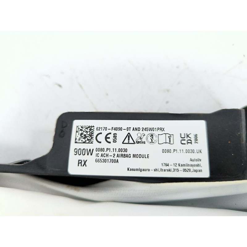 AIRBAG CORTINA DELANTERO DERECHO