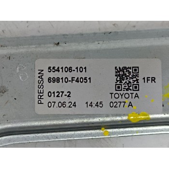Recambio de elevalunas delantero derecho para toyota c-hr (_x2_, _h2_), hybrid (zyx20) referencia OEM IAM 69810F4051 554106101 