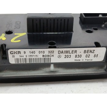 Recambio de mando climatizador para mercedes-benz clase c coupé (cl203) c 220 cdi (203.706) referencia OEM IAM 2038300285 914001