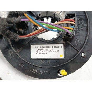 Recambio de anillo airbag para mercedes-benz clase c coupé (cl203) c 220 cdi (203.706) referencia OEM IAM A0004640618  