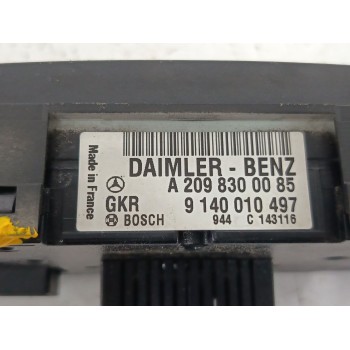 Recambio de mando climatizador para mercedes-benz clase c coupé (cl203) c 220 cdi (203.706) referencia OEM IAM A2098300085 91400