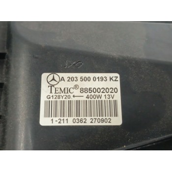 Recambio de electroventilador para mercedes-benz clase c coupé (cl203) c 220 cdi (203.706) referencia OEM IAM A2035000193 885002