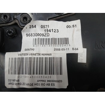 Recambio de guarnecido puerta trasera izquierda para citroën c5 iii (rd_) 2.7 hdi referencia OEM IAM 96829603ZD  9662098577