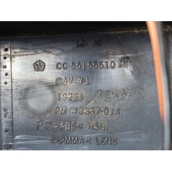 Recambio de piloto trasero derecho para jeep cherokee (xj) 2.5 turbodiesel referencia OEM IAM 55155610  