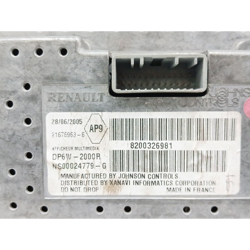 PANTALLA MULTIFUNCION