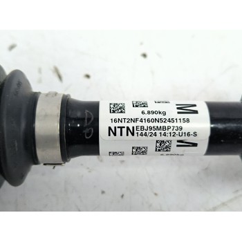 Recambio de transmision delantera izquierda para toyota c-hr (_x2_, _h2_), hybrid (zyx20) referencia OEM IAM 16NT2NF4160  