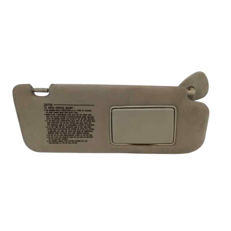 Recambio de parasol derecho para hyundai sonata (nf) 2.0 crdi cat referencia OEM IAM 852373K050  