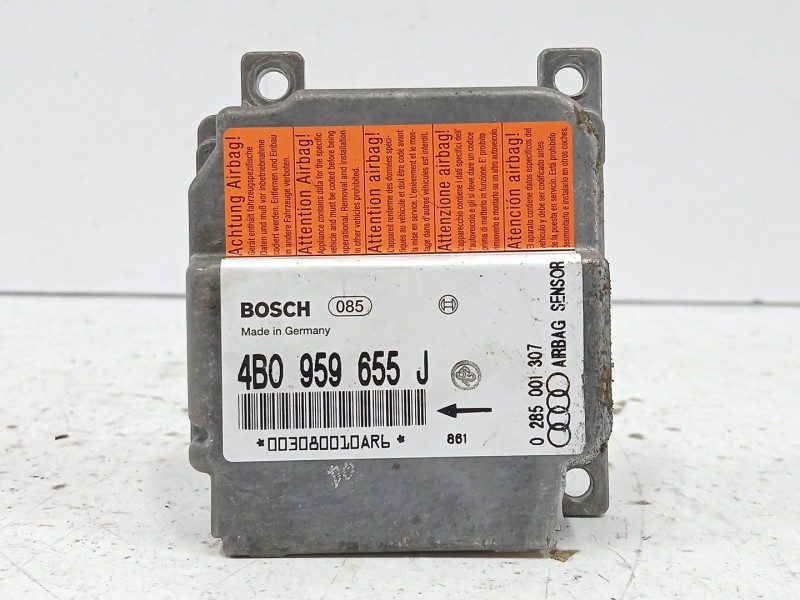 Recambio de centralita airbag para audi a6 c5 (4b2, 4b4) 1.9 tdi referencia OEM IAM 4B0959655J  0285001307