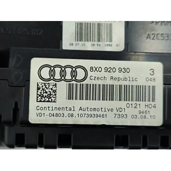 Recambio de cuadro instrumentos para audi a1 (8x1, 8xk) 1.2 tfsi referencia OEM IAM 8X0920930  