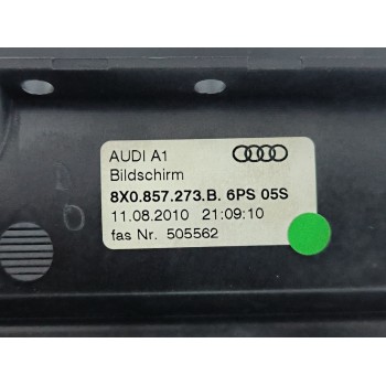 Recambio de pantalla multifuncion para audi a1 (8x1, 8xk) 1.2 tfsi referencia OEM IAM 8X0857273  