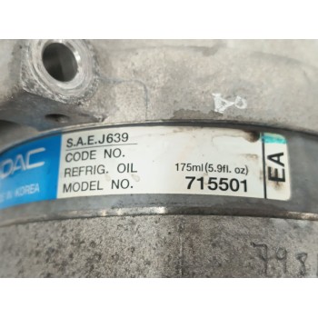 Recambio de compresor aire acondicionado para chevrolet lacetti (j200) 2.0 d referencia OEM IAM 715501  
