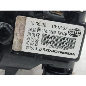 Recambio de faro antiniebla derecho para nissan qashqai iii (j12) 1.3 dig-t a las 4 ruedas referencia OEM IAM 261504122R  