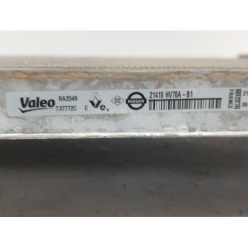 Recambio de radiador agua para nissan qashqai iii (j12) 1.3 dig-t a las 4 ruedas referencia OEM IAM 21410HV70A  
