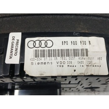 Recambio de cuadro instrumentos para audi a3 sportback (8pa) 2.0 tdi referencia OEM IAM 8P0920930R  110080297018