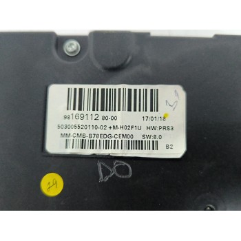 Recambio de cuadro instrumentos para citroën c4 spacetourer (3d_) 1.6 bluehdi 120 referencia OEM IAM 9816911280  