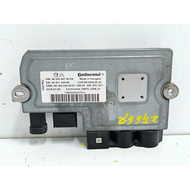 Recambio de centralita motor uce para citroën c4 spacetourer (3d_) 1.6 bluehdi 120 referencia OEM IAM 98020967800 9692146980 981