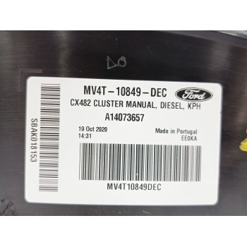 Recambio de cuadro instrumentos para ford kuga iii (dfk) 2.0 ecoblue mhev referencia OEM IAM MV4T10849DEC  