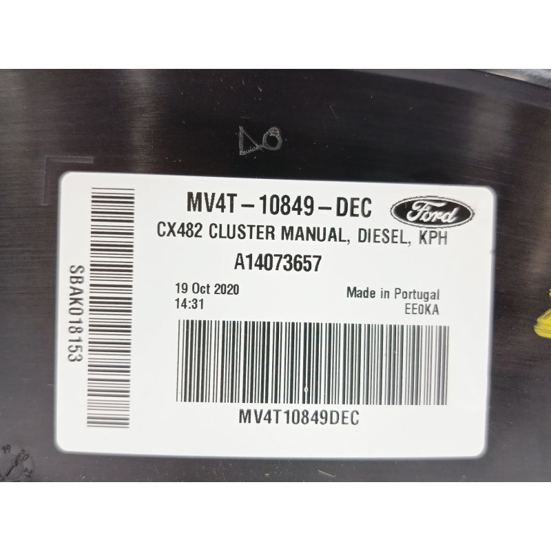 CUADRO INSTRUMENTOS A14073657