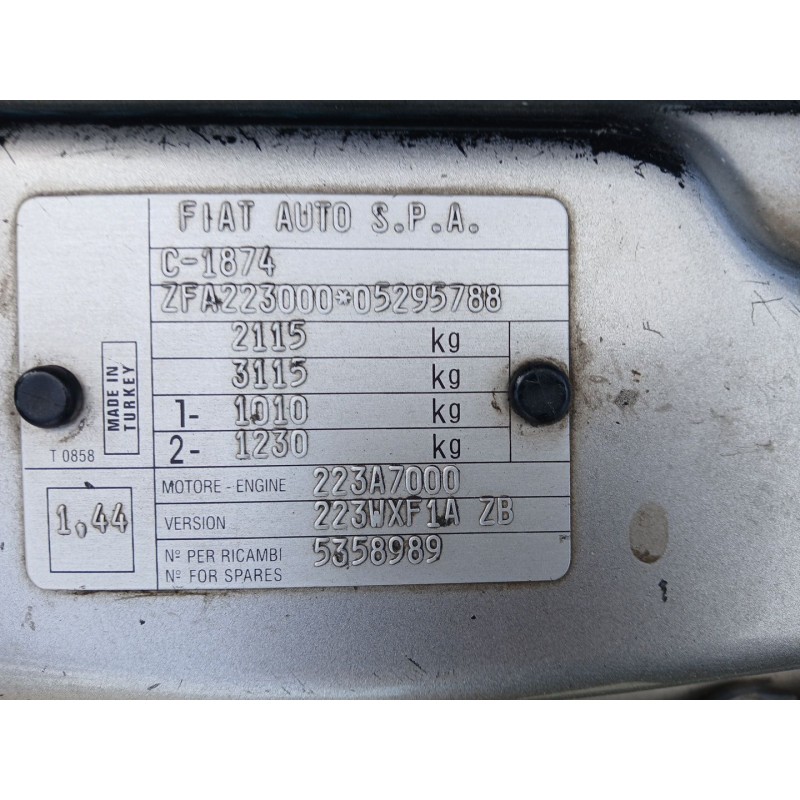 FIAT DOBLO Monospace (119_, 223_) 2004