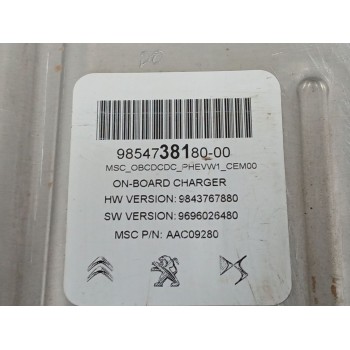 Recambio de inverter / converter para peugeot 3008 ii suv (mc_, mr_, mj_, m4_) hybrid referencia OEM IAM 9854738180  