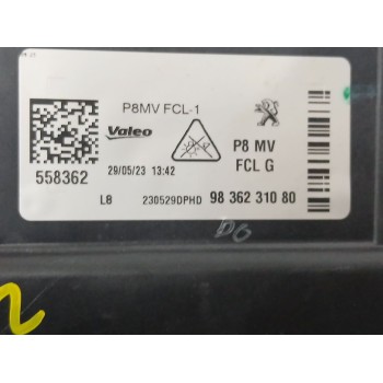 Recambio de piloto delantero izquierdo para peugeot 3008 ii suv (mc_, mr_, mj_, m4_) hybrid referencia OEM IAM 9836231080  