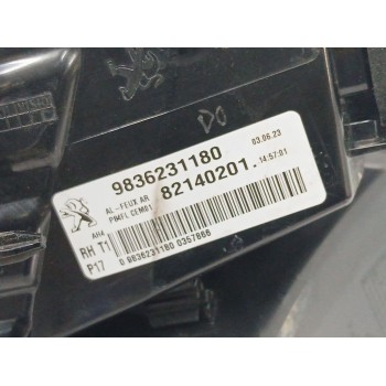 Recambio de piloto trasero derecho para peugeot 3008 ii suv (mc_, mr_, mj_, m4_) hybrid referencia OEM IAM 9836231180  82140201