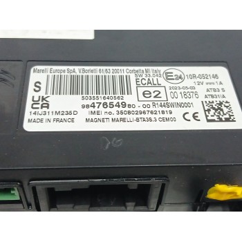 Recambio de modulo electronico para peugeot 3008 ii suv (mc_, mr_, mj_, m4_) hybrid referencia OEM IAM 9847654980  