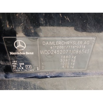 mercedes-benz clase b sports tourer (w245) del año 2006