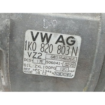 Recambio de compresor aire acondicionado para volkswagen golf v (1k1) 1.9 tdi referencia OEM IAM 1K0820803N  