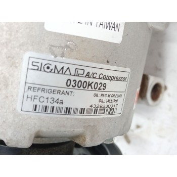 Recambio de compresor aire acondicionado para seat altea (5p1) 2.0 fsi referencia OEM IAM 0300K029  