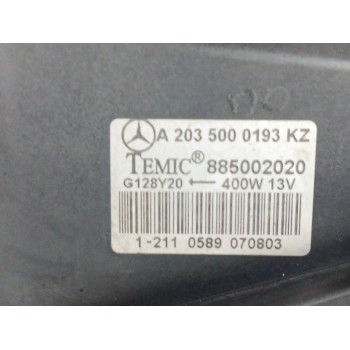Recambio de electroventilador para mercedes-benz clase c coupé (cl203) c 220 cdi (203.708) referencia OEM IAM A2035000193KZ  